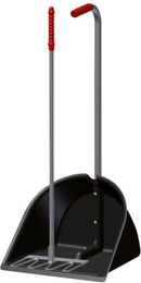 Kerbl Mistboy Bollensammler und Mistkratzer für Pferde 90 cm Schwarz – Bild 1 von 5