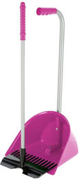 Kerbl Mistboy Mini Bollensammler mit Rechen und Mistschaufel Pink 60 cm Kunststoff – Bild 1 von 2