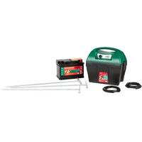 Produktbild von Kerbl Mobil Power AD 3000 Elektrozaun-Generator aus Kunststoff in Schwarz
