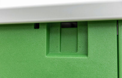 Kerbl Mobile Coop Mobiler Hühnerstall aus Kunststoff für Hühner 119x96x162cm – Bild 1 von 8