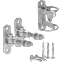 Produktbild von Kerbl Montagesatz für Weidetore aus Metall in Silber