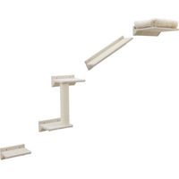 Produktbild von Kerbl Monte Prado Kletterwand für Katzen aus Holz in Beige