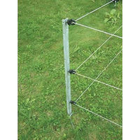 Produktbild von Kerbl Multipfahl aus Metall in Silber für bis zu 4 Aufroller mit 165 cm Länge - 165 cm