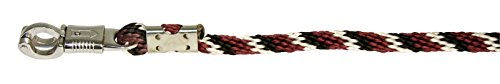 Kerbl Mustang Antipanik-Führstrick für Pferde aus Polypropylen 200 cm rot schwarz weiß – Bild 1 von 4
