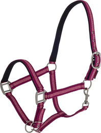 Kerbl Mustang Pferdehalfter aus Nylon in Rosa oder Bunt Größe XXFull – Bild 1 von 1