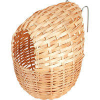 Produktbild von Kerbl Nistkasten aus Bambus für Wildvögel in Natur Beige