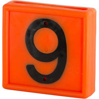 Produktbild von Kerbl Nummeriertes Markierungsband zum Auffädeln auf das Armband N°0 10 Stück