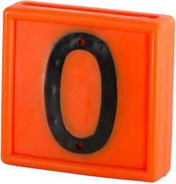 Produktbild von Kerbl Nummeriertes Markierungsband zum Auffädeln auf das Armband N°0 (10 Stück)