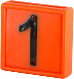 Produktbild von Kerbl Nummeriertes Markierungsband zum Auffädeln auf das Armband N°1 (10 Stück)