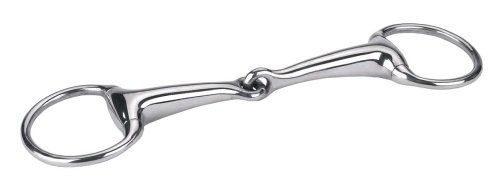 Produktbild von Kerbl Olivenkopfgebiss aus Edelstahl für Pferde 14,5cm