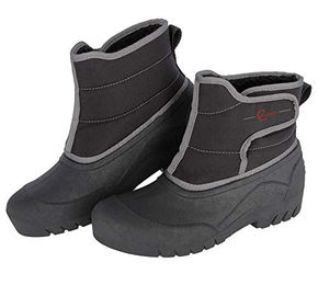 Kerbl Ottawa 2.0 Thermo Reitstiefel für Damen und Herren mit Webpelzfutter und wasserdichtem Polyester in Schwarz Größe 42 – Bild 1 von 9
