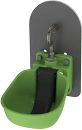 Produktbild von Kerbl Paletten-Tränke KN50 aus Kunststoff in Grün mit 1/2" und 3/4" Anschluss