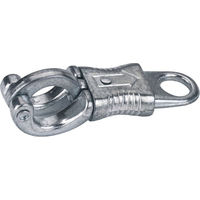Produktbild von Kerbl Panikhaken verzinkter Karabiner für Pferde aus Metall in Silber