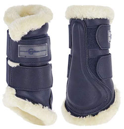 Kerbl Pelisa Softgamaschen aus Kunstleder Blau XL – Bild 1 von 2