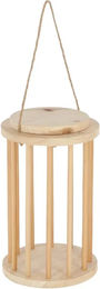 Kerbl Pet 3-in-1 Heuraufe aus Holz für Nager als Futterraufe, Heurolle oder Hangraufe – Bild 1 von 6