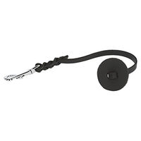 Produktbild von Kerbl Pet 81088 Kurzführer aus Leder mit Stopper 45 cm Schwarz