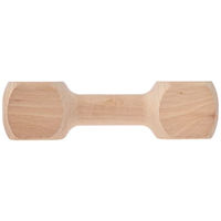 Produktbild von Kerbl Pet Apportierspielzeug Dummy aus Naturholz für mittelgroße und große Hunde - 0,4 kg