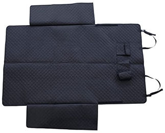 Kerbl Pet Auto-Schondecke Premium für Hunde aus wasserabweisendem Oxford-Gewebe in Schwarz – Bild 1 von 8