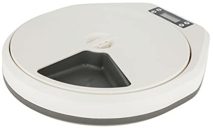 Kerbl Pet Automatischer Futterautomat für Adult Tiere aus Kunststoff in Weiß – Bild 1 von 3