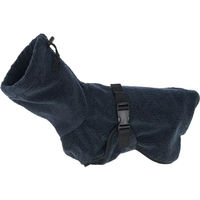 Produktbild von Kerbl Pet Bademantel für Hunde aus Mikrofasermaterial Blau Größe S - 1 Stk.