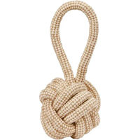 Produktbild von Kerbl Pet Ball am Seil XL aus Jute und Baumwolle Beige Ø 12 x 31 cm - 1 Stk.
