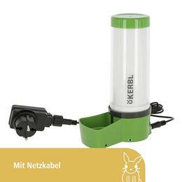 Kerbl Pet beheizbare Kleintiertränke NoFrost Superior 2.0 aus Kunststoff in Grün für Kaninchen und Nagetiere - 330 ml – Bild 1 von 13