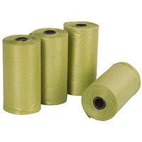 Produktbild von Kerbl Pet Biologisch abbaubare Hundekotbeutel Grün 80 Stück - 4 x 20 Stk.