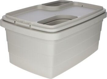 Kerbl Pet Bunny Base Erdbau Häuschen für Kaninchen aus Kunststoff Grau – Bild 1 von 3