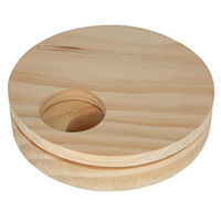 Produktbild von Kerbl Pet Denk- und Lernspielzeug für Nager aus Holz mit Drehscheibe ø19cm