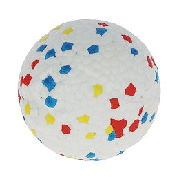 Kerbl Pet E-TPU Ball Hundespielzeug zum Werfen und Apportieren für Welpen 8 cm bunt – Bild 1 von 6