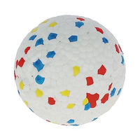 Produktbild von Kerbl Pet E-TPU Ball Hundespielzeug zum Werfen und Apportieren für Welpen 8 cm bunt