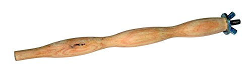 Produktbild von Kerbl Pet Ergonomische Sitzstange für Vögel aus Holz in Natur Braun 2 Stück á 25 cm - 2 x 25 cm