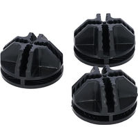 Produktbild von Kerbl Pet Erweiterung für Freigehege 6 Zusatz-Gitterelemente aus Kunststoff 35x35 cm Schwarz