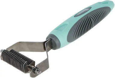 Kerbl Pet Fell-Entfilzungsstriegel mit 20 Edelstahl-Messern für langhaarige Tiere 18 cm – Bild 1 von 1