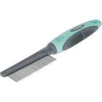 Produktbild von Kerbl Pet Fellkamm doppelt mit feiner und grober Zinkung 21 cm für alle Haustiergrößen und Felltypen