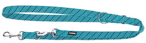 Kerbl Pet Führleine Colorado für Hunde aus Nylon in Ocean Blau 200 cm wasserabweisend - 200 cm – Bild 1 von 9