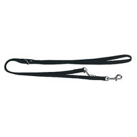 Produktbild von Kerbl Pet Führleine Miami Hundeleine aus Nylon in Schwarz 200cm x 20mm wasserabweisend - 200 cm
