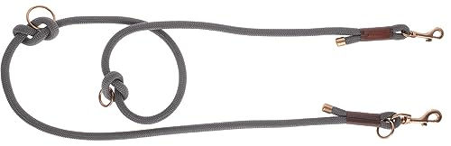 Kerbl Pet Führleine Monte Carlo Tau Hundeleine Braun Grau 200 cm – Bild 1 von 3