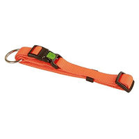 Produktbild von Kerbl Pet Halsband Miami aus Nylon in Orange mit rostfreiem Stahl-O-Ring und wasserabweisender Eigenschaft - 1 Stk.