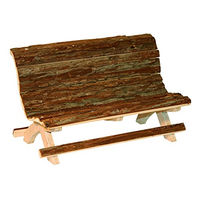 Produktbild von Kerbl Pet Holzbank Leiter und Brücke für Meerschweinchen aus Naturholz 30x15x18cm