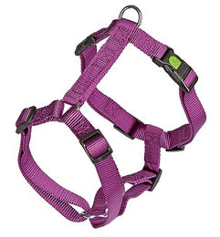 Kerbl Pet Hundegeschirr Miami aus Nylon wasserabweisend lila 34-40 cm – Bild 1 von 2