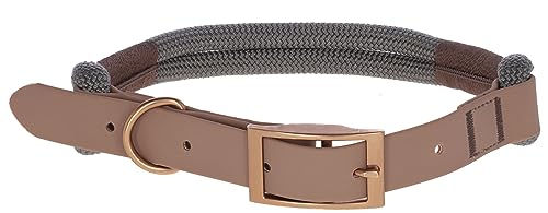Kerbl Pet Hundehalsband Monte Carlo Tau Braun Grau 12 mm x 45-65 cm – Bild 1 von 3