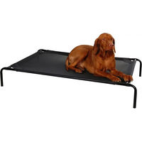 Produktbild von Kerbl Pet Hundeliege Vacation Hundebett Schwarz Polyester Größe L - 130 cm