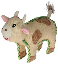Kerbl Pet Hundespielzeug Muuhli Kuh aus Plüsch mit Baumwolle und Polyester 29 cm – Bild 1 von 3