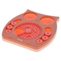 Produktbild von Kerbl Pet Intelligenzspielzeug Owl Hundespielzeug befüllbar aus Kunststoff in Lachs und Braun