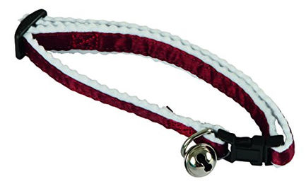 Produktbild von Kerbl Pet Katzenhalsband reflektierend rot
