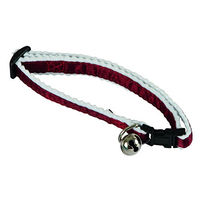 Produktbild von Kerbl Pet Katzenhalsband reflektierend rot