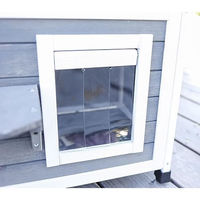Produktbild von Kerbl Pet Katzenhaus Family mit Bitumendach 57x55x80 cm
