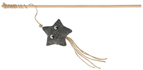 Produktbild von Kerbl Pet Katzenspielangel Marie Seestern aus Polyester in Grau - 40 cm