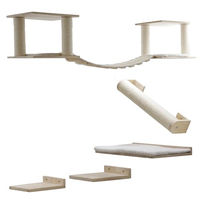 Produktbild von Kerbl Pet Katzenspielplatz Top XL Kratzsäule aus Holz in Natur und Weiß